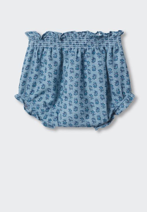 MANGO - Shorts jaipurnb - blue