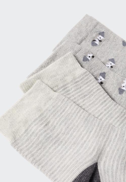 MANGO - Socks dogb - grey
