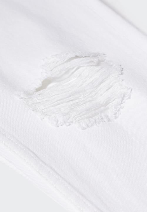MANGO - Jeans tapfitbr - whiite