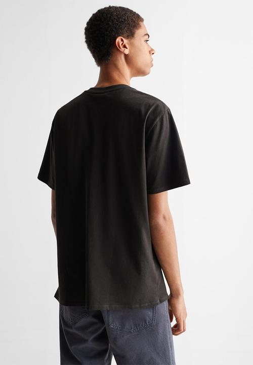 MANGO - T-shirt escape - black