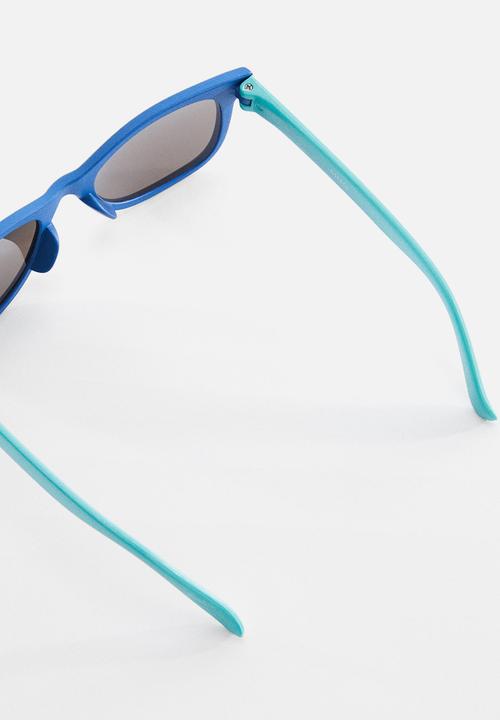 MANGO - Sunglasses square - blue