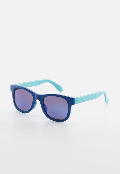 MANGO - Sunglasses square - blue