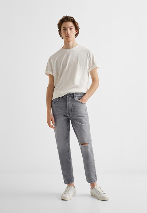 MANGO - Jeans tapfitbr - grey
