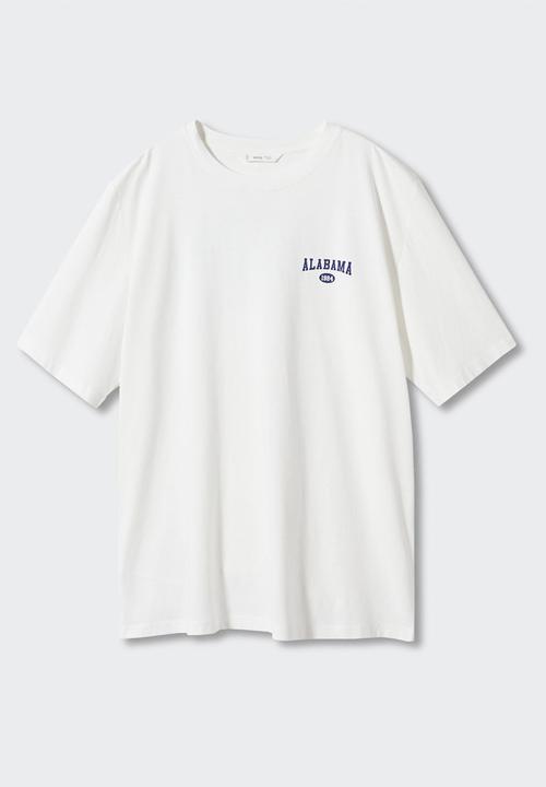 MANGO - T-shirt cityb - off white