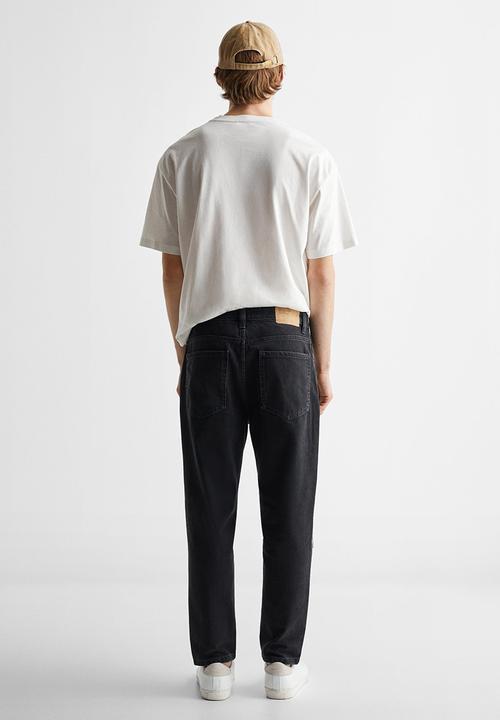 MANGO - Jeans tapfitbr - black denim