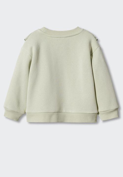 MANGO - Sweatshirt lisa - pastel green