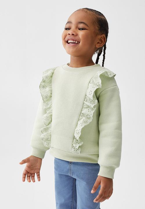 MANGO - Sweatshirt lisa - pastel green