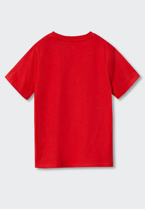 MANGO - T-shirt bugs - red
