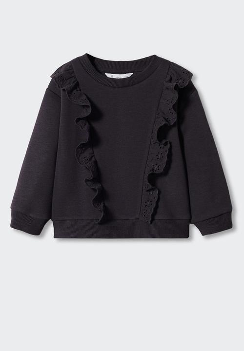 MANGO - Sweatshirt lisa - charcoal