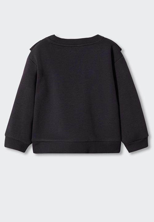 MANGO - Sweatshirt lisa - charcoal