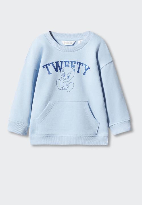 MANGO - Sweatshirt tweetyb - sky-blue
