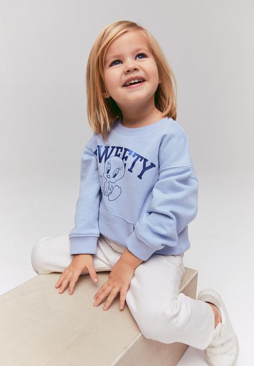 MANGO - Sweatshirt tweetyb - sky-blue