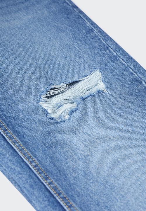 MANGO - Jeans regfitbr - denim