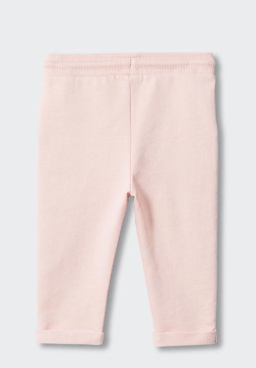 MANGO - Trousers vienab - pink