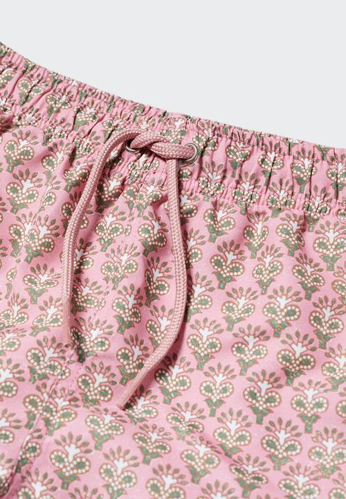 MANGO - Swimming trunks delhib - pink salmon