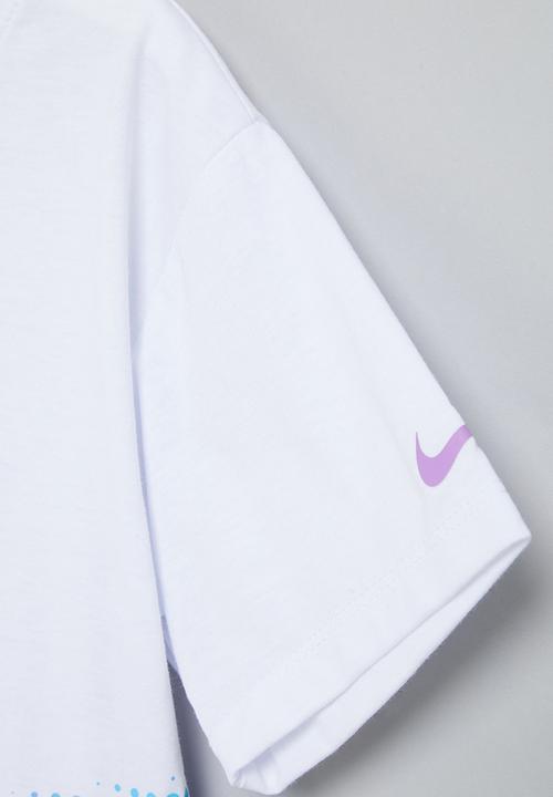 Nike - Nkg double dot swoosh tee - white