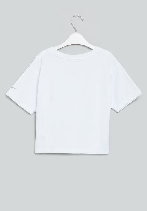 Nike - Nkg double dot swoosh tee - white