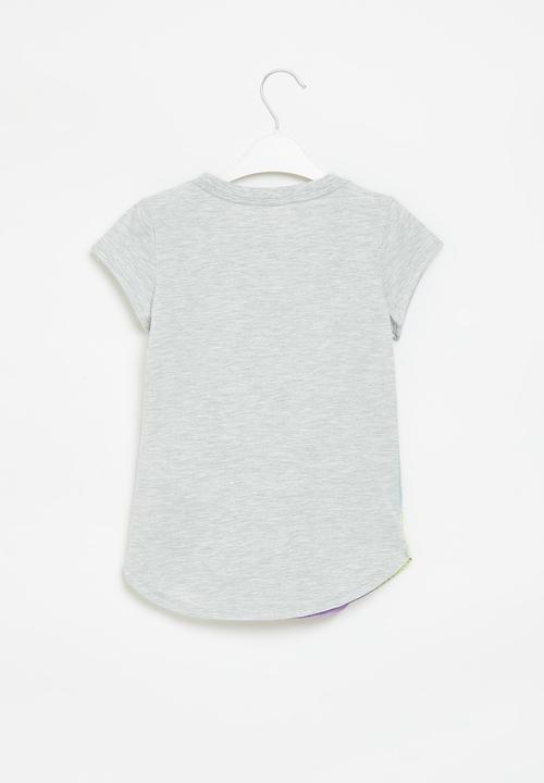 Nike - Nkg double dot gradient tee - light smoke grey heather