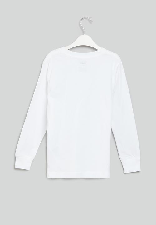 Levi’s® - Lvb ls graphic tee shirt - white