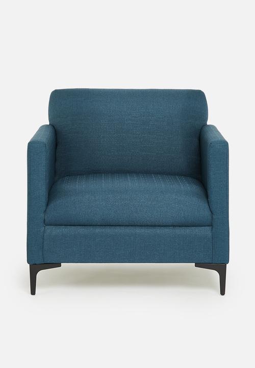 Blockhouse - Quin armchair - petrol