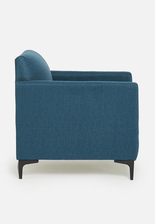 Blockhouse - Quin armchair - petrol