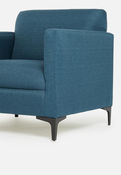 Blockhouse - Quin armchair - petrol