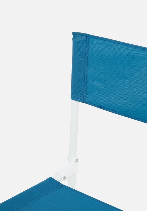 H&S - Folding beach chair- blue