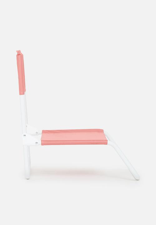 H&S - Folding beach chair- coral