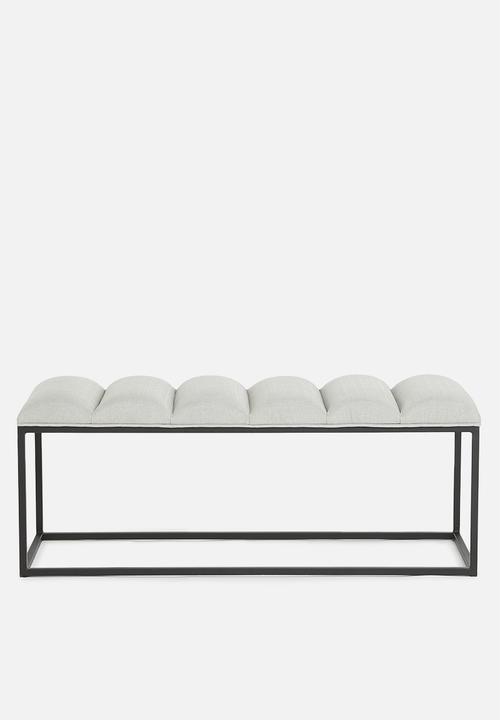 Blockhouse - Neptune bench - grey