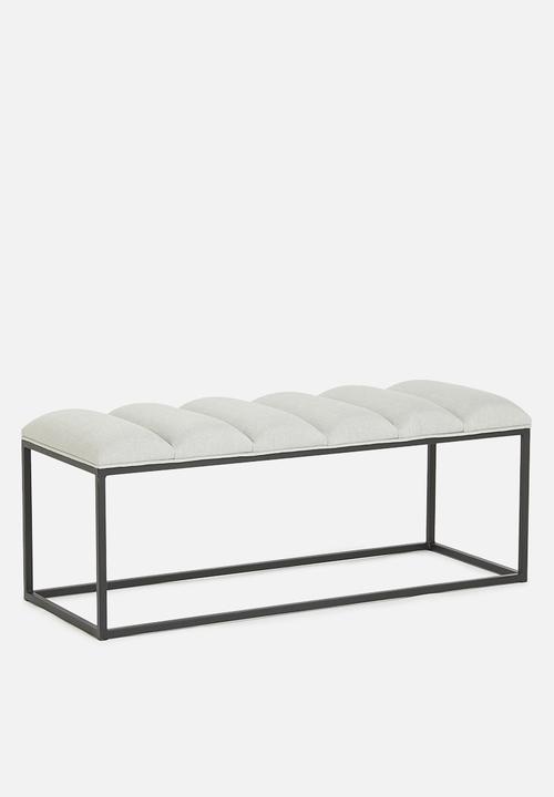 Blockhouse - Neptune bench - grey
