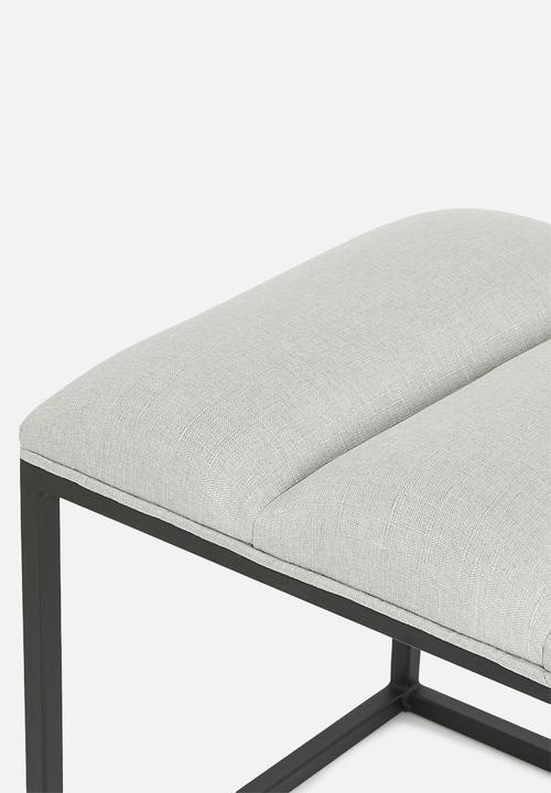Blockhouse - Neptune bench - grey