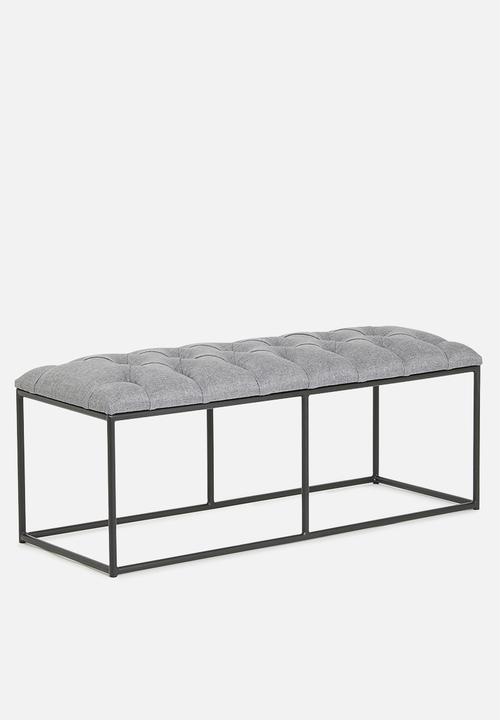 Blockhouse - Finnley bench - charcoal