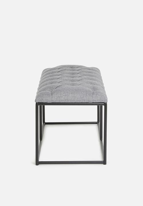 Blockhouse - Finnley bench - charcoal