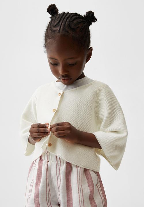 MANGO - Cardigan pattyb4 - off white