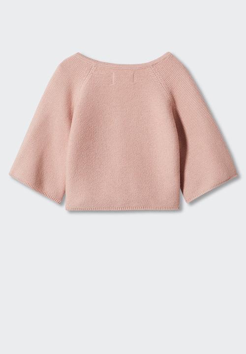 MANGO - Cardigan pattyb4 - ligth pink