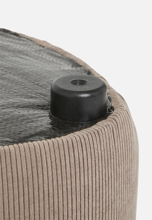 Sixth Floor - Alder ottoman small - natural