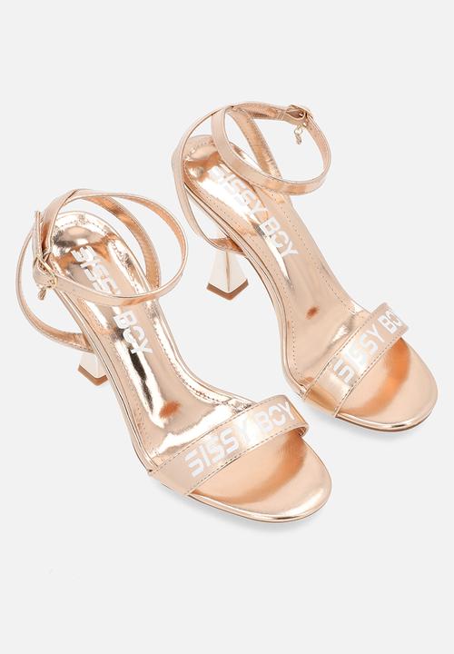 SISSY BOY - One step ahead sandal - rose gold