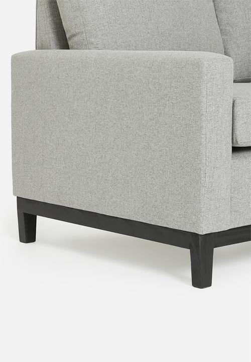 Blockhouse - Aaron 3 seater sofa - grey