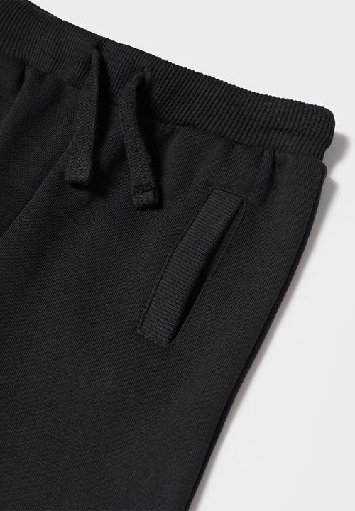 MANGO - Trousers mateo - black