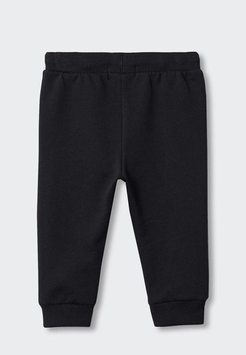 MANGO - Trousers mateo - black