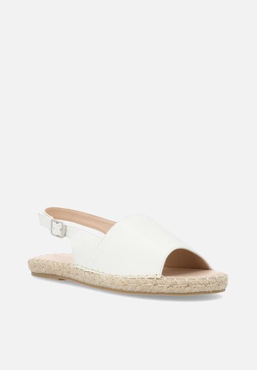 edit - Saskia espadrille - white