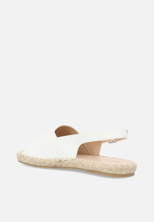 edit - Saskia espadrille - white
