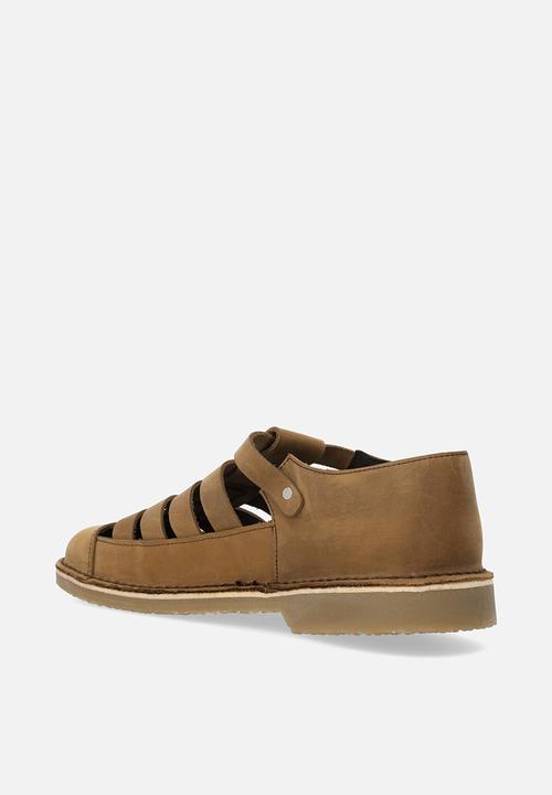 Grasshoppers - Jasper leather slip-on - mocca