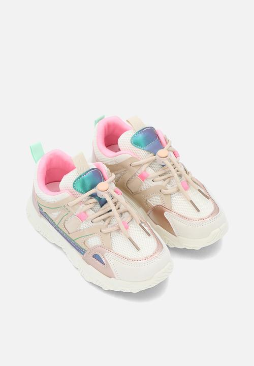 Pop Candy - Chunky lace up sneakers - multi