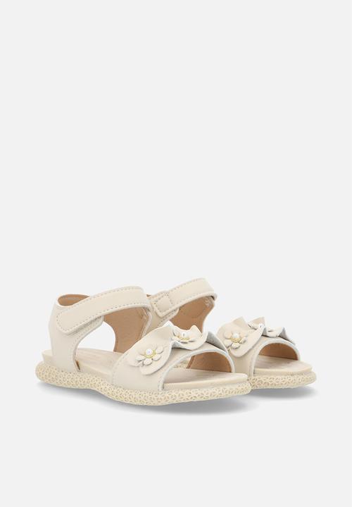 Pop Candy - Girls ankle strap sandals -beige