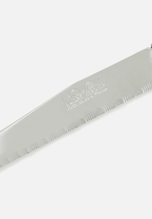 André Verdier - 12 pc steak knives & forks set - ivory