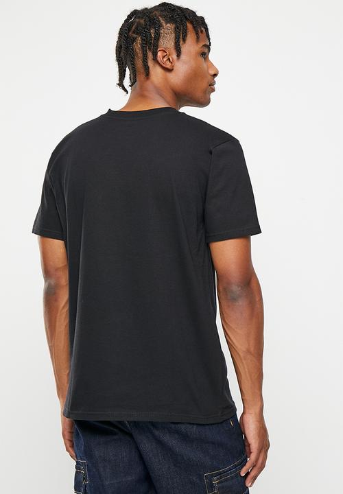 DC - Dc square star fill short sleeve - black/fire camo