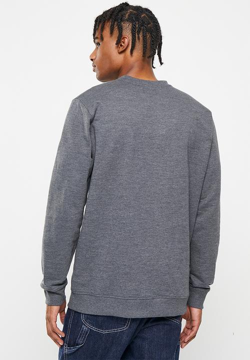 DC - Misfit premium crew - charcoal heather