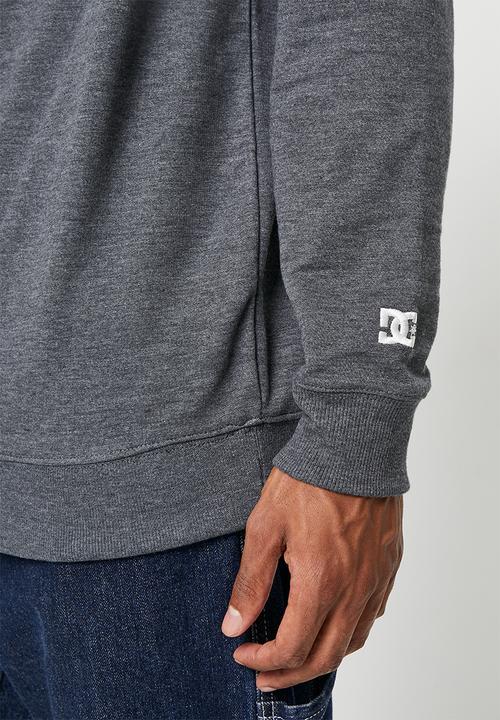 DC - Misfit premium crew - charcoal heather