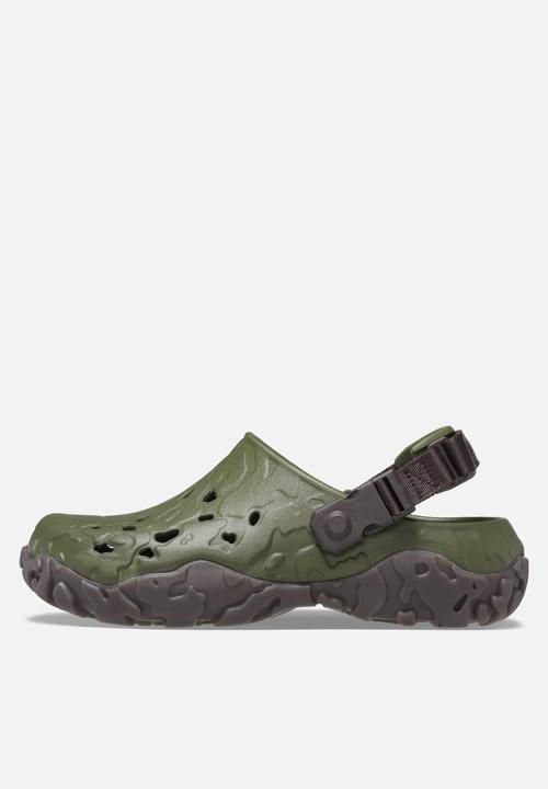 Crocs - All-terrain atlas clog - army green / espresso
